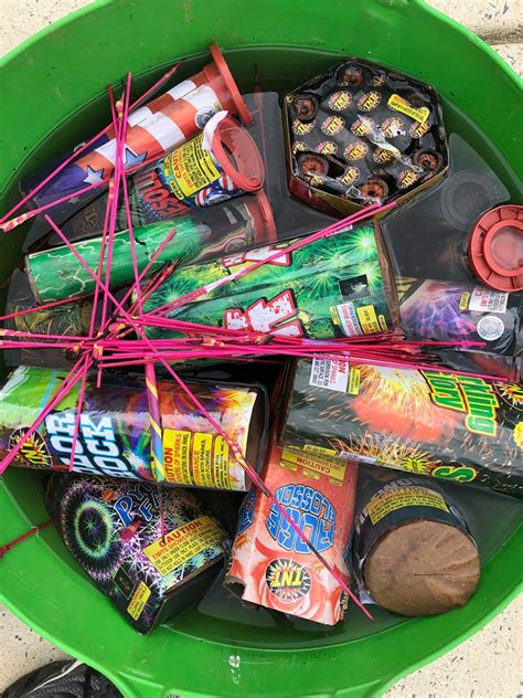 Lighting fireworks? Here's how to dispose of them properly